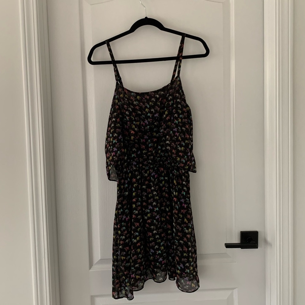 (2/$20) Tiered Elephant Dress